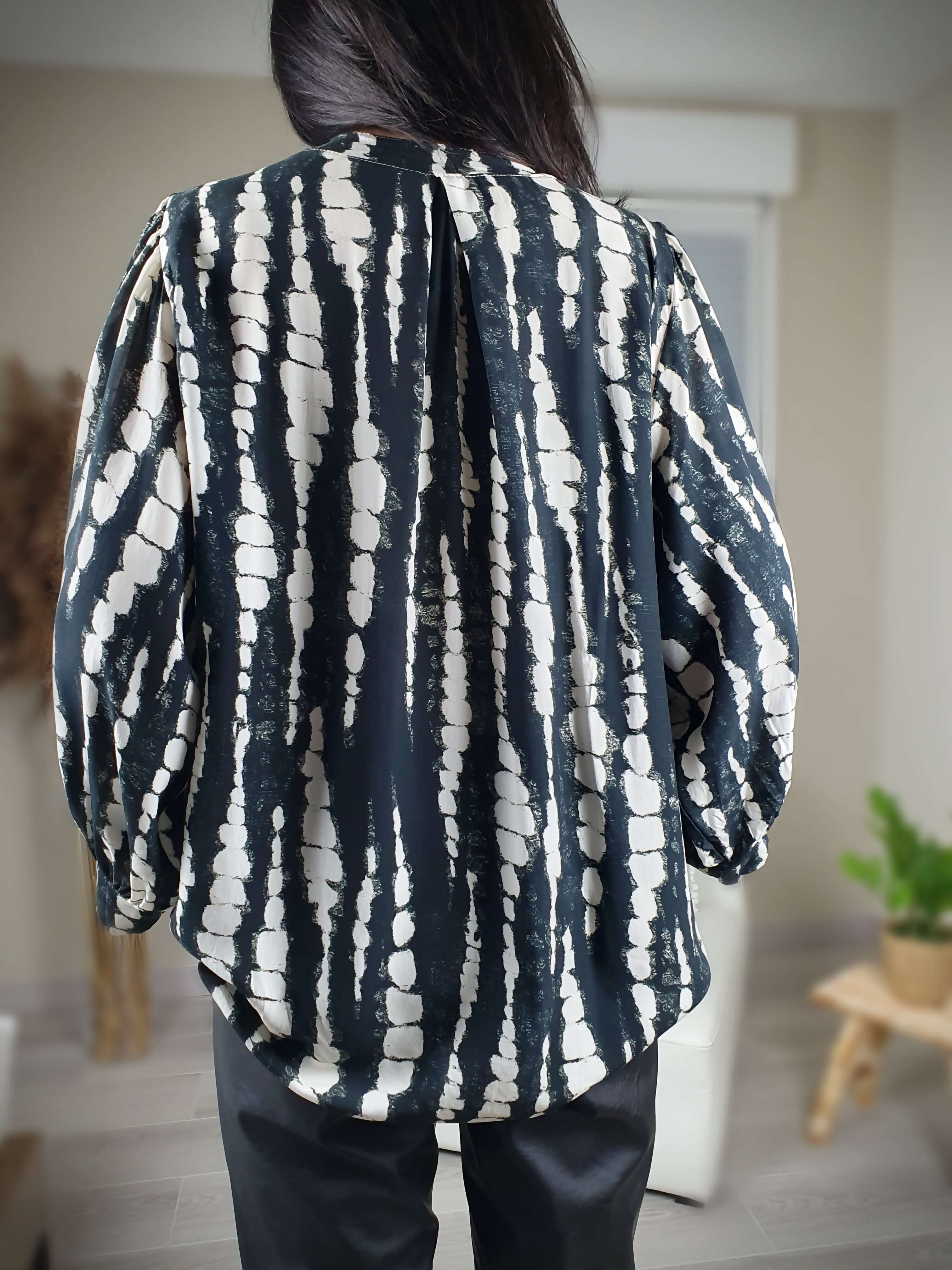 Blouse manche clearance trois quart