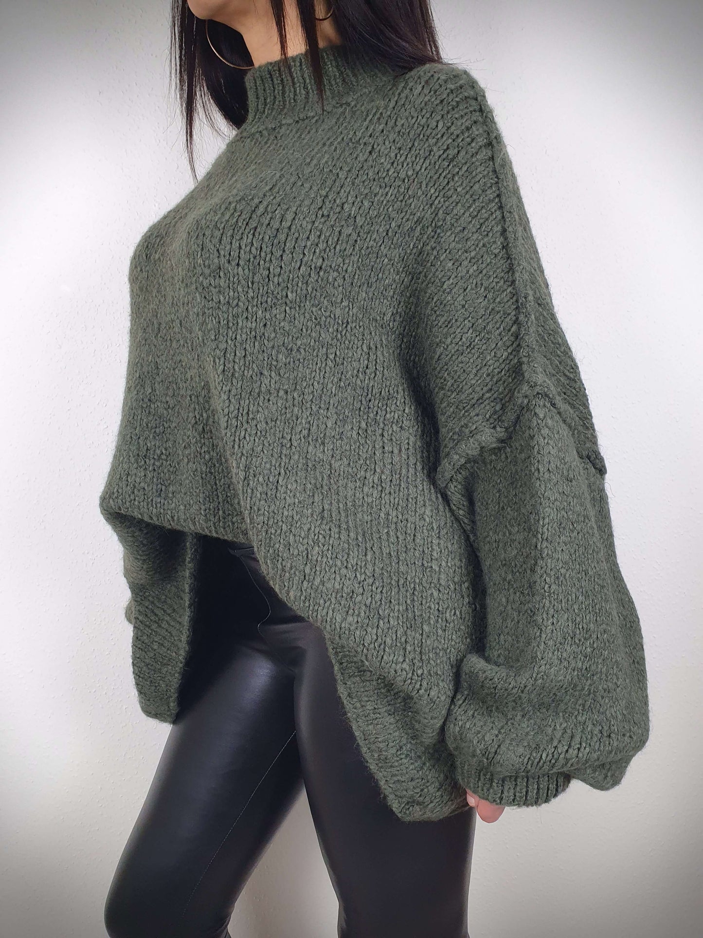 Pull ample MALONE kaki
