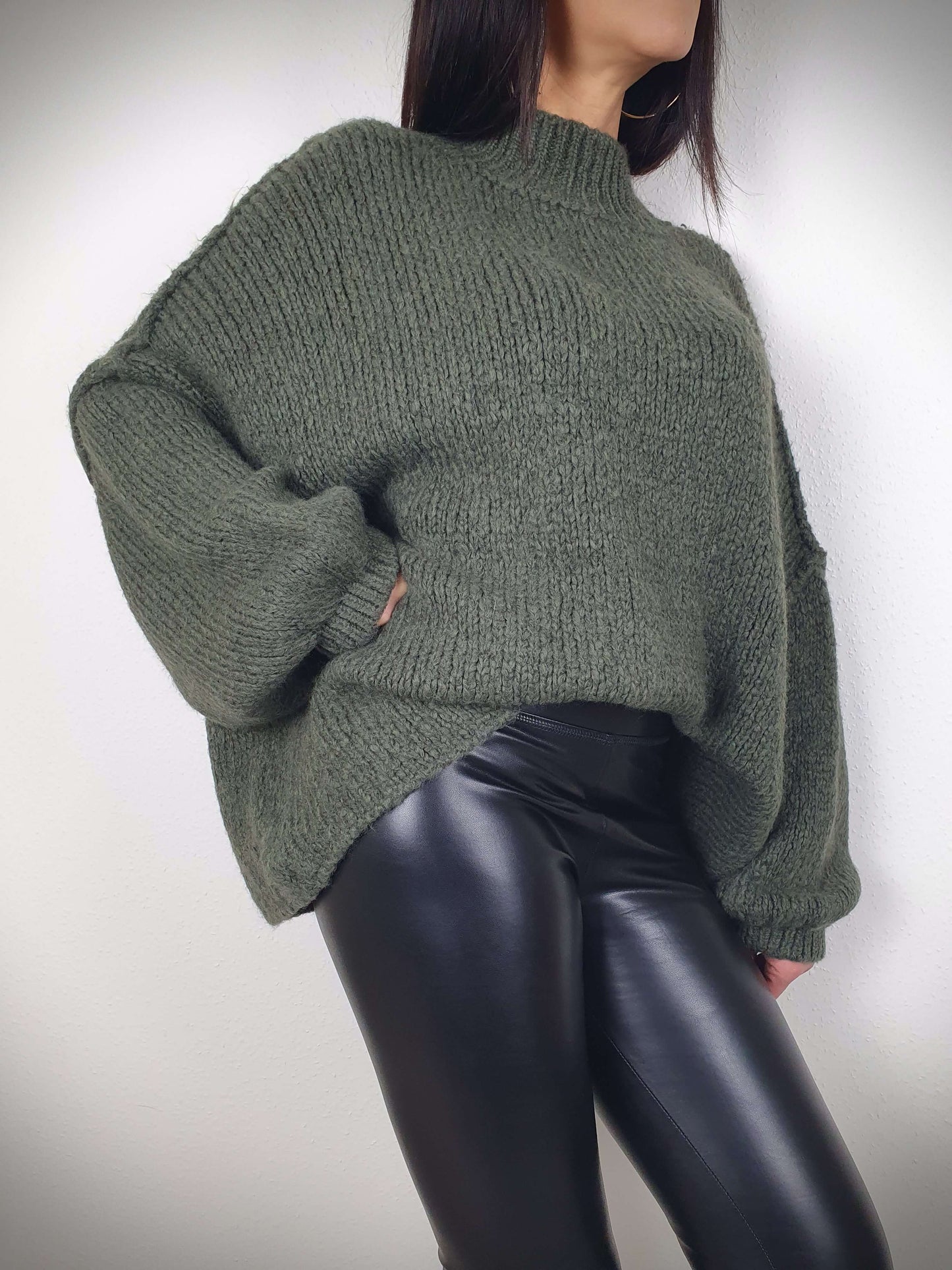 Pull ample MALONE kaki