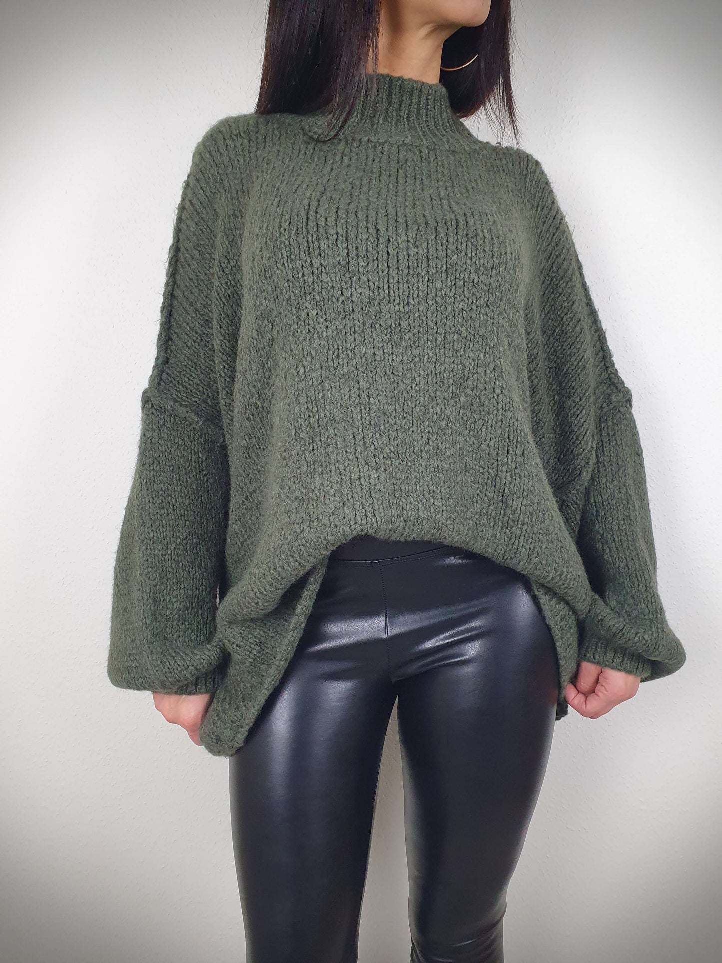 Pull ample MALONE kaki