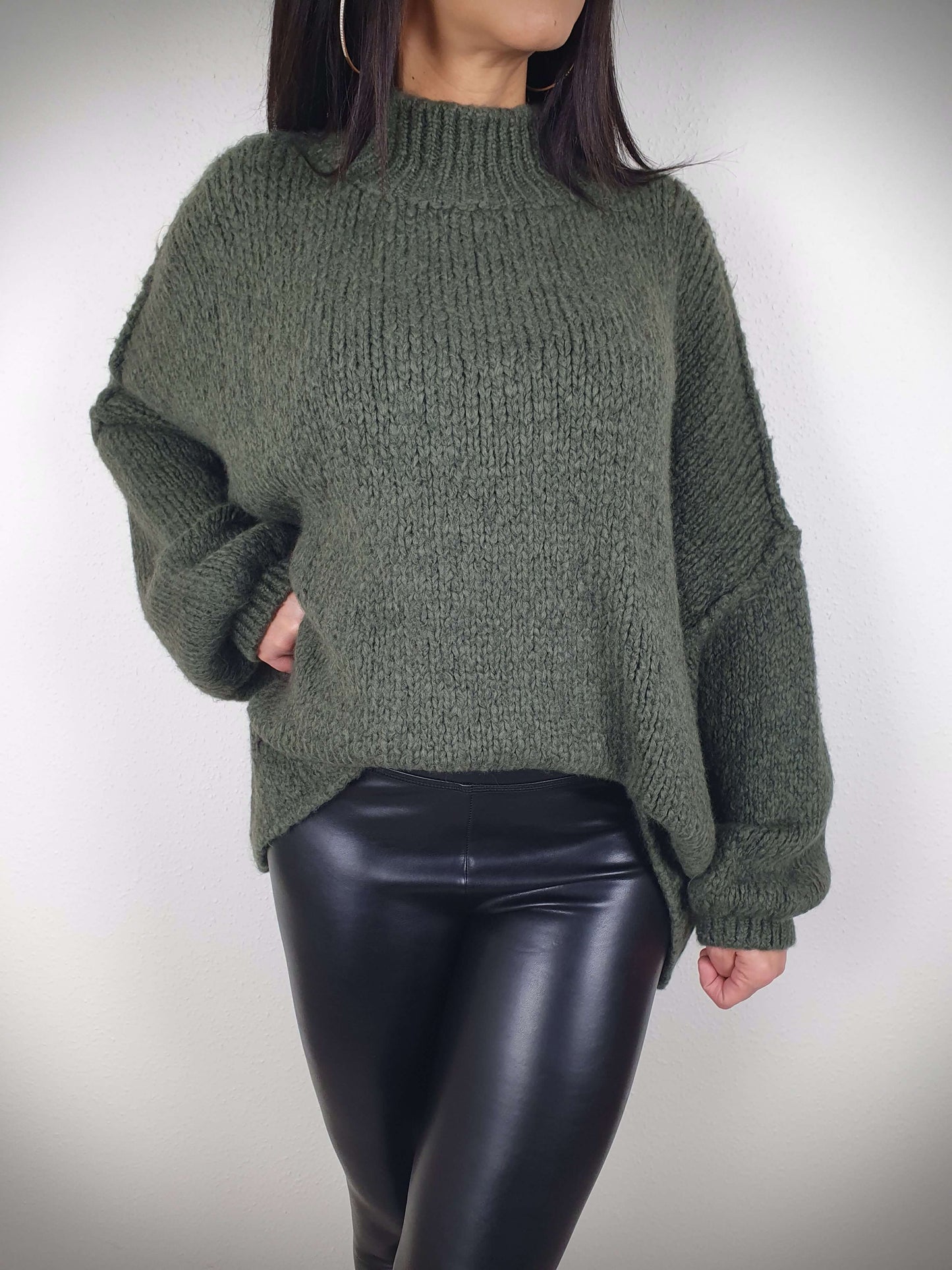 Pull ample MALONE kaki