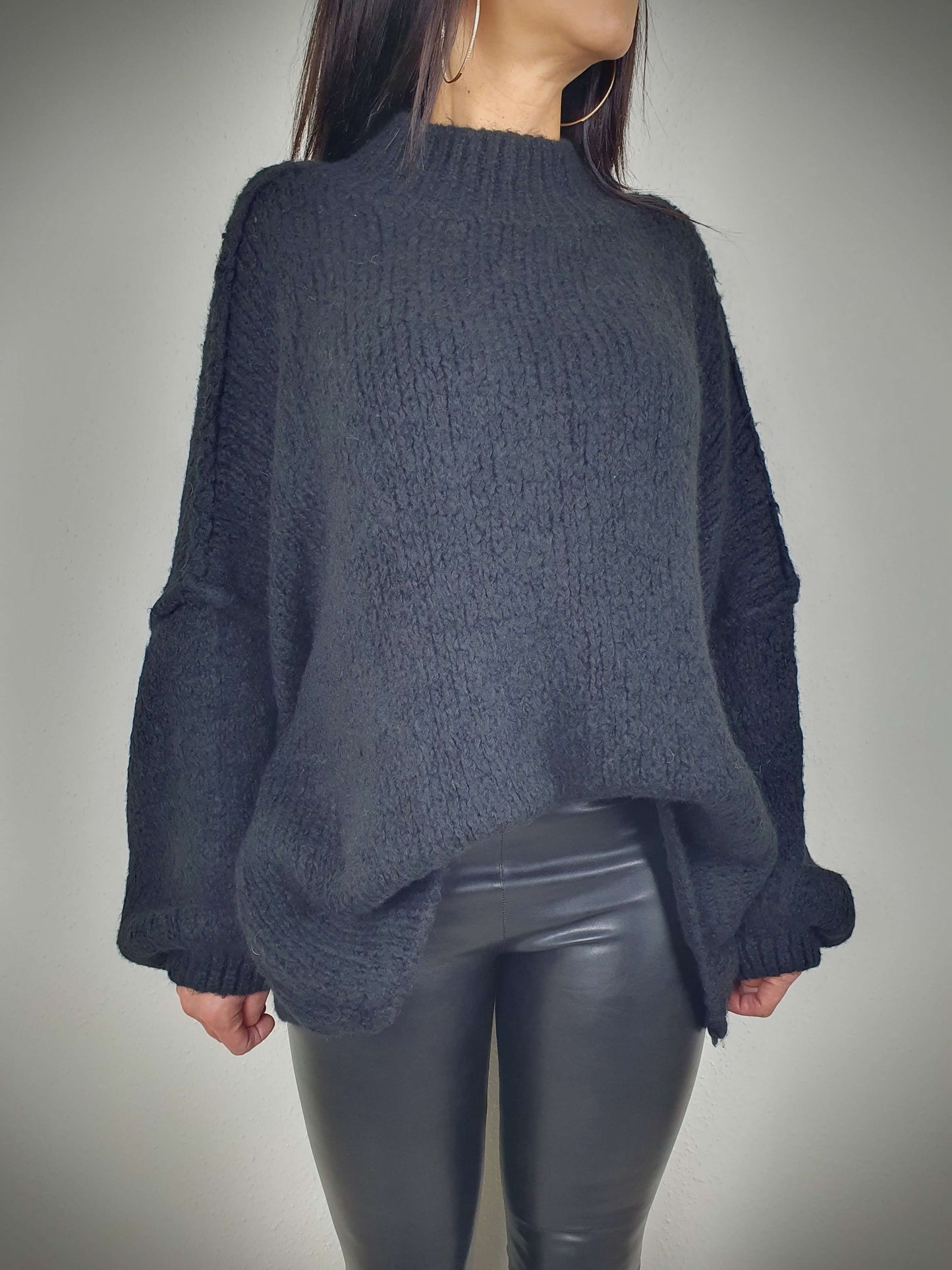 Pull ample MALONE noir
